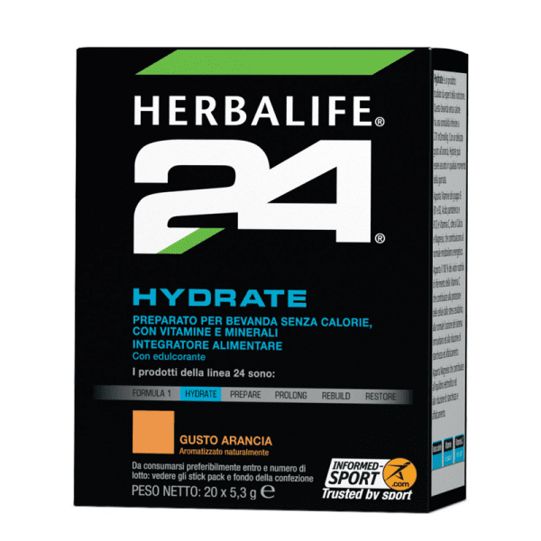 herbalife24 hydrate gusto arancia idratazione